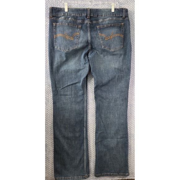 Wrangler Denim - Wrangler Bootcut Jeans Womens Size 19x34 Stretch Mid Rise Western Cowgirl